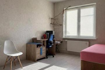 Фото №1: 1-комнатная квартира <span class="whitespace-nowrap">35 м²</span>, <span class="whitespace-nowrap">4/16 эт.</span> - Краснодар, мкр. жилой комплекс Квартал № 6, ул. Генерал-лейтенанта Александра Сапрунова, 13