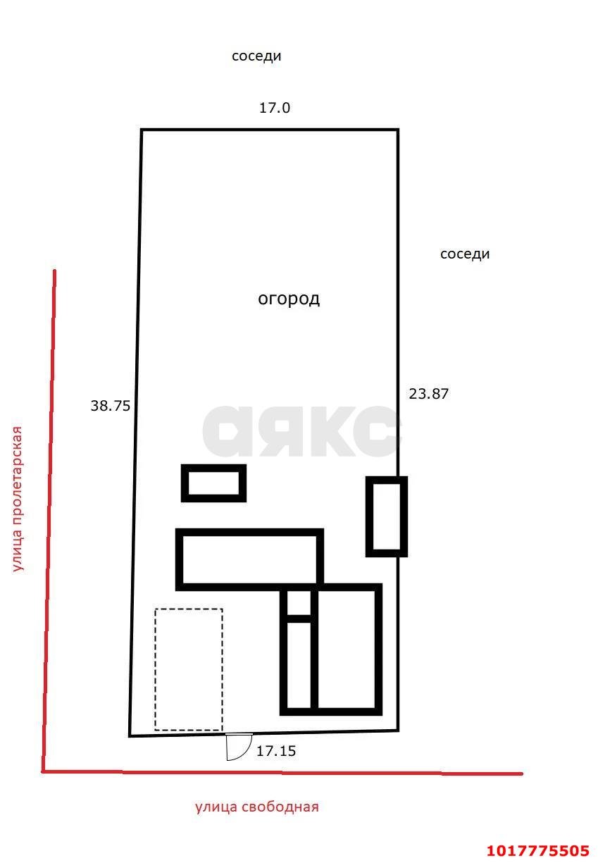 Фото №15: Дом <span class="whitespace-nowrap">70 м²</span> <span class="whitespace-nowrap">+ 7 сот.</span>, <span class="whitespace-nowrap">1 эт.</span> - Афипский, ул. Свободная, 37