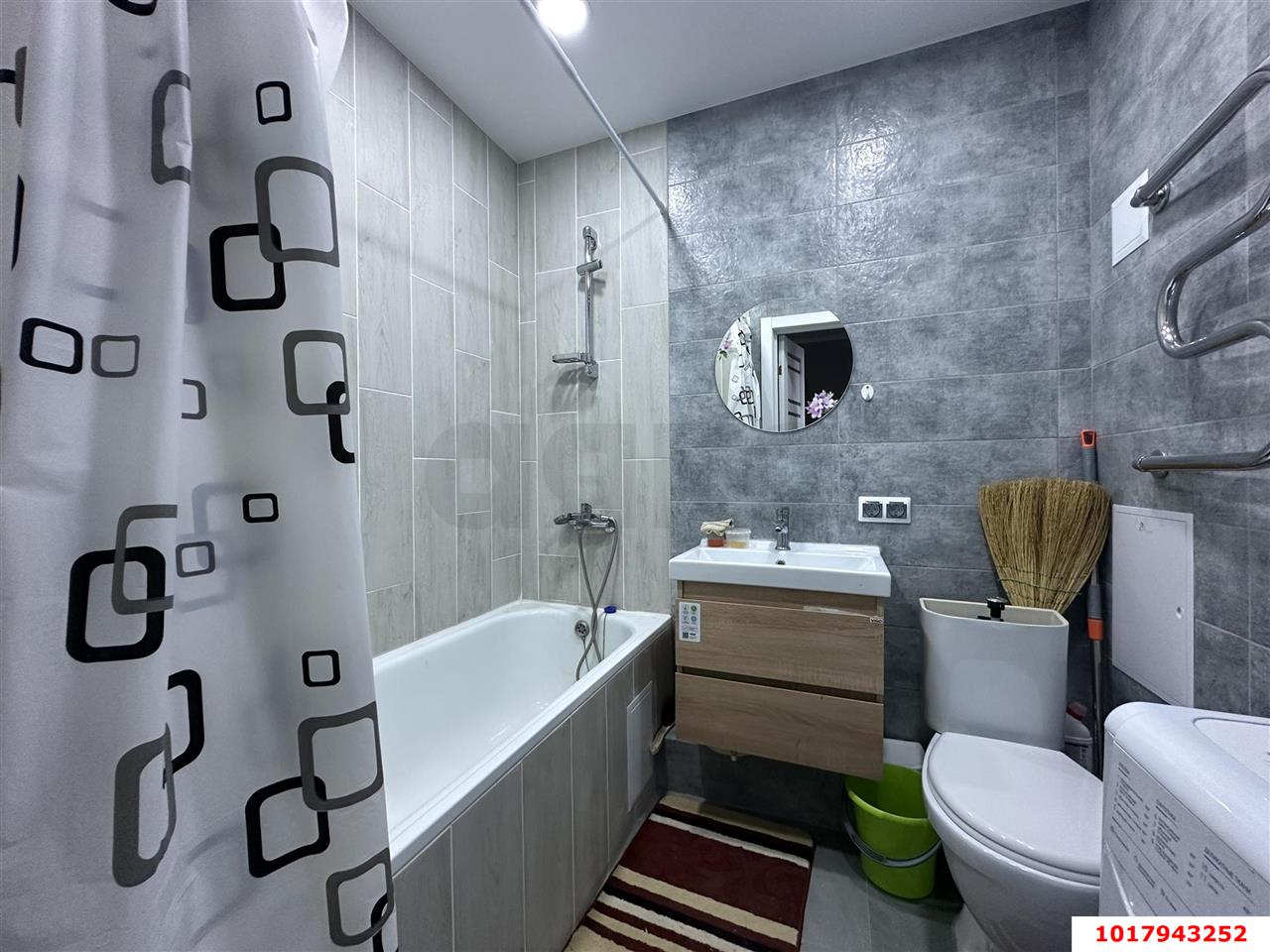Фото №13: 1-комнатная квартира <span class="whitespace-nowrap">37 м²</span>, <span class="whitespace-nowrap">5/17 эт.</span> - Краснодар, Прикубанский внутригородской округ, мкр. жилой комплекс Сармат, ул. Западный Обход, 65А