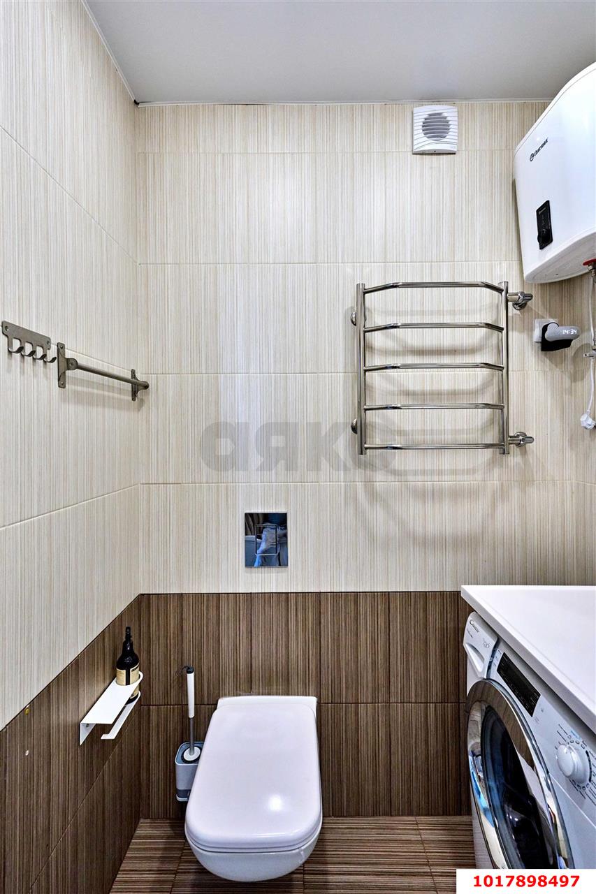Фото №8: 1-комнатная квартира <span class="whitespace-nowrap">53 м²</span>, <span class="whitespace-nowrap">11/24 эт.</span> - Краснодар, Центральный внутригородской округ, ЖК Краснодар, мкр. Центральный, ул. Железнодорожная, 23/1