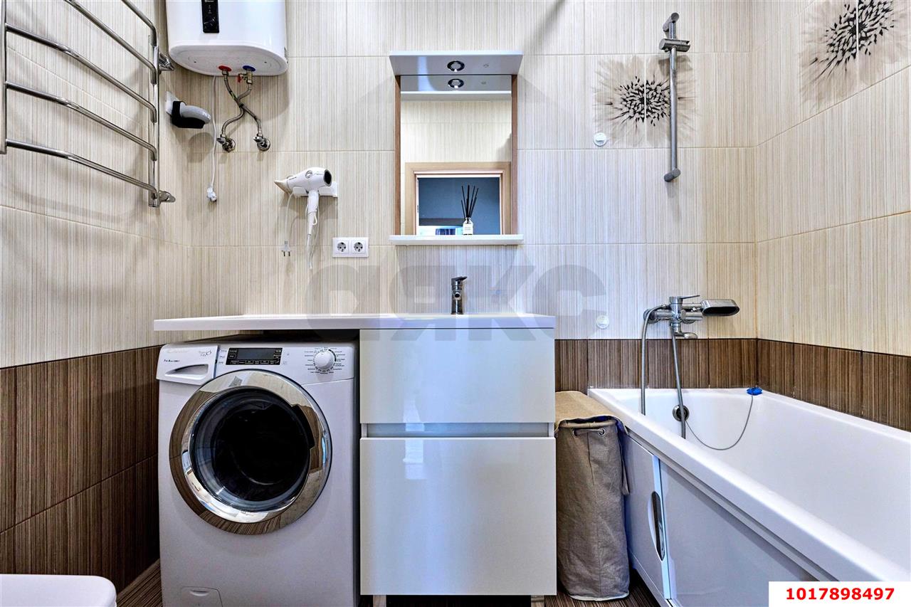 Фото №7: 1-комнатная квартира <span class="whitespace-nowrap">53 м²</span>, <span class="whitespace-nowrap">11/24 эт.</span> - Краснодар, Центральный внутригородской округ, ЖК Краснодар, мкр. Центральный, ул. Железнодорожная, 23/1