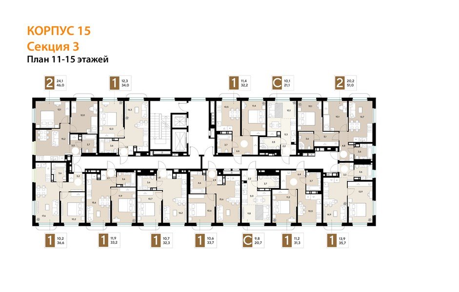 Фото №8: Студия <span class="whitespace-nowrap">21 м²</span>, <span class="whitespace-nowrap">11/18 эт.</span> - Краснодар, мкр. Прикубанский внутригородской округ