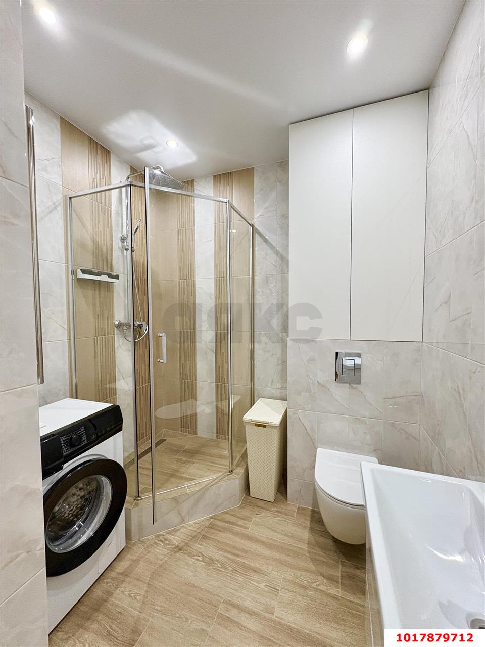 Фото №8: 1-комнатная квартира <span class="whitespace-nowrap">38 м²</span>, <span class="whitespace-nowrap">18/21 эт.</span> - Краснодар, Прикубанский внутригородской округ, мкр. ЖК Бауинвест, ул. Героя Владислава Посадского, 16/1