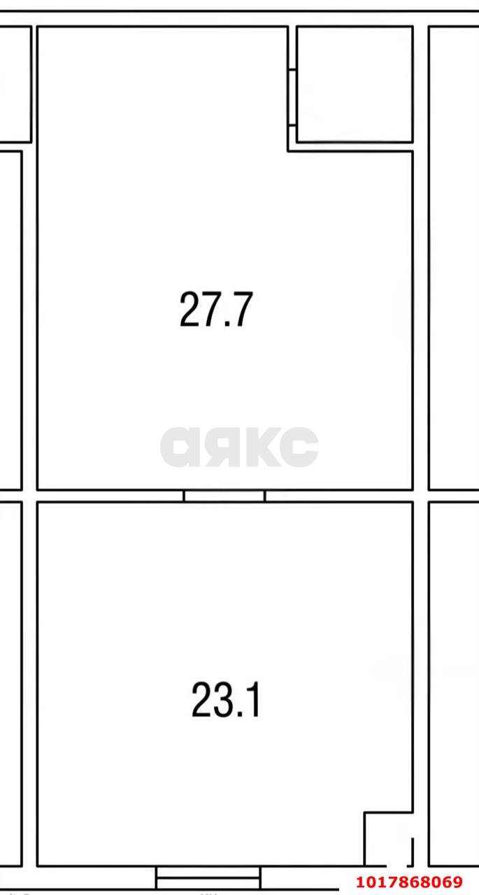 Фото №8: Торговое помещение <span class="whitespace-nowrap">53 м²</span>, <span class="whitespace-nowrap">1/1 эт.</span> - Краснодар, Прикубанский внутригородской округ, Калинино, мкр. Завод Радиоизмерительных Приборов, ул. 1 Мая, 616
