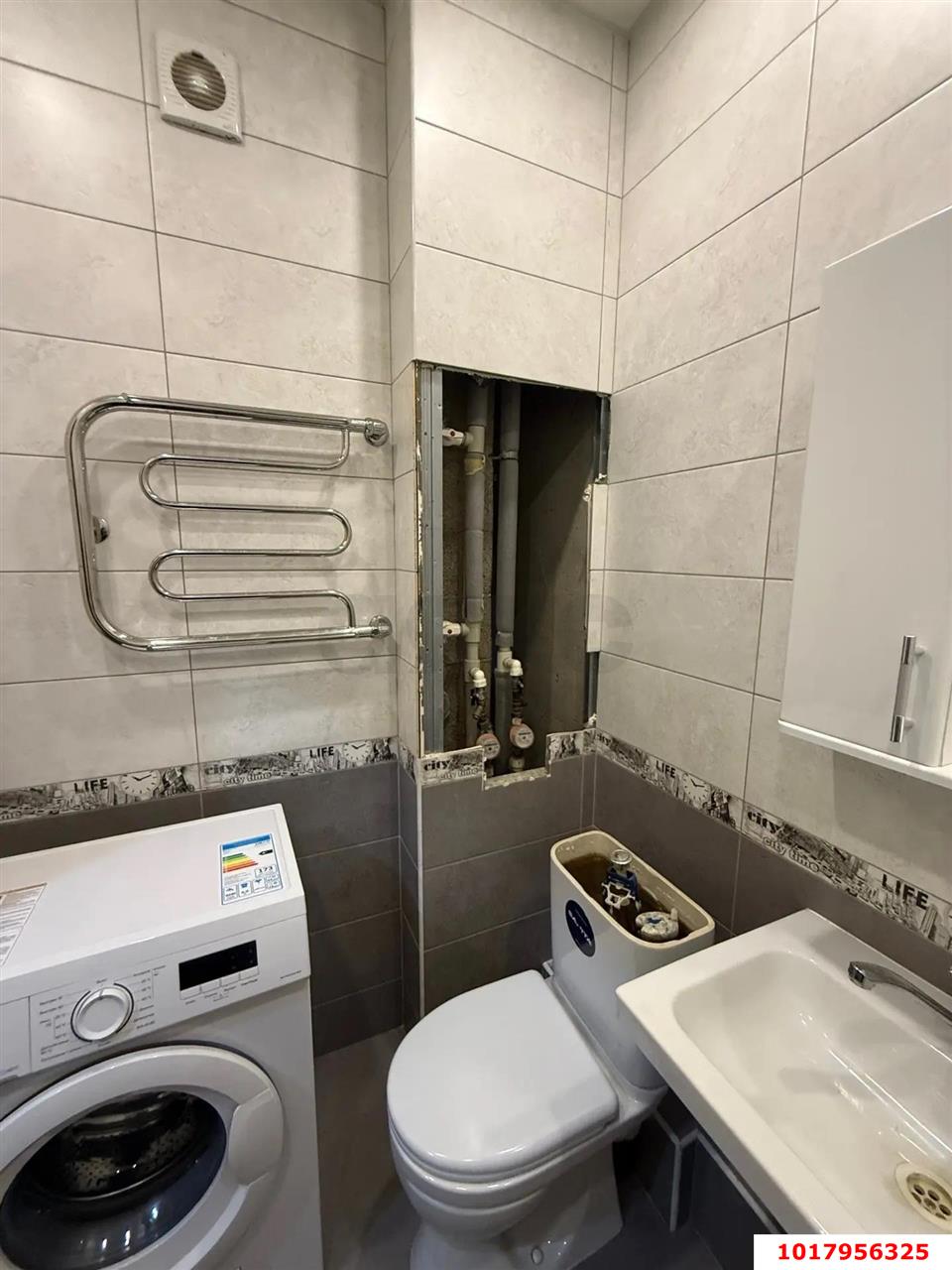 Фото №7: 1-комнатная квартира <span class="whitespace-nowrap">41 м²</span>, <span class="whitespace-nowrap">3/22 эт.</span> - Краснодар, Карасунский внутригородской округ, Гидростроителей, мкр. жилой комплекс Премьера, ул. Автолюбителей, 1/7к1