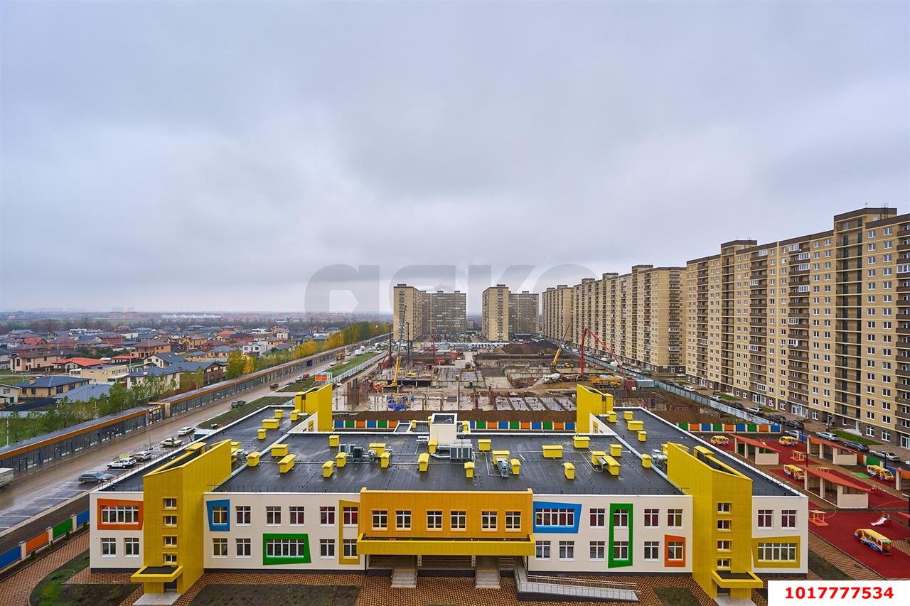 Фото №16: 1-комнатная квартира <span class="whitespace-nowrap">40 м²</span>, <span class="whitespace-nowrap">15/16 эт.</span> - Краснодар, Прикубанский внутригородской округ, мкр. жилой комплекс Дыхание, ул. Лётчика Позднякова, 2к21