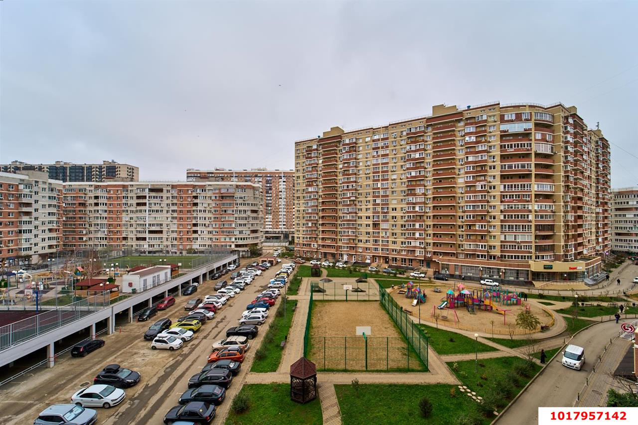 Фото №15: Студия <span class="whitespace-nowrap">25 м²</span>, <span class="whitespace-nowrap">16/17 эт.</span> - Краснодар, Прикубанский внутригородской округ, Россинского, мкр. жилой комплекс Видный, ул. Командорская, 3к2