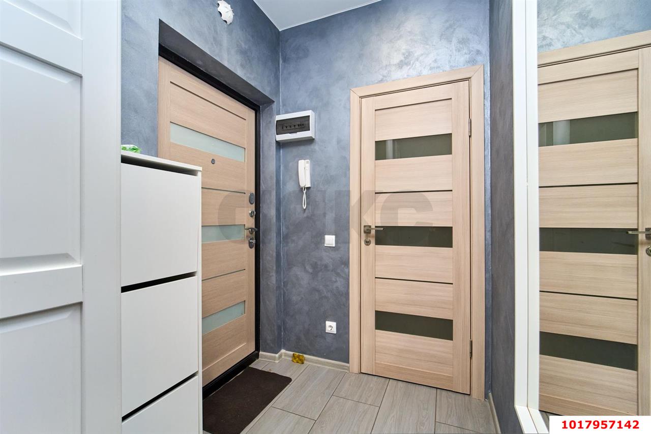 Фото №11: Студия <span class="whitespace-nowrap">25 м²</span>, <span class="whitespace-nowrap">16/17 эт.</span> - Краснодар, Прикубанский внутригородской округ, Россинского, мкр. жилой комплекс Видный, ул. Командорская, 3к2