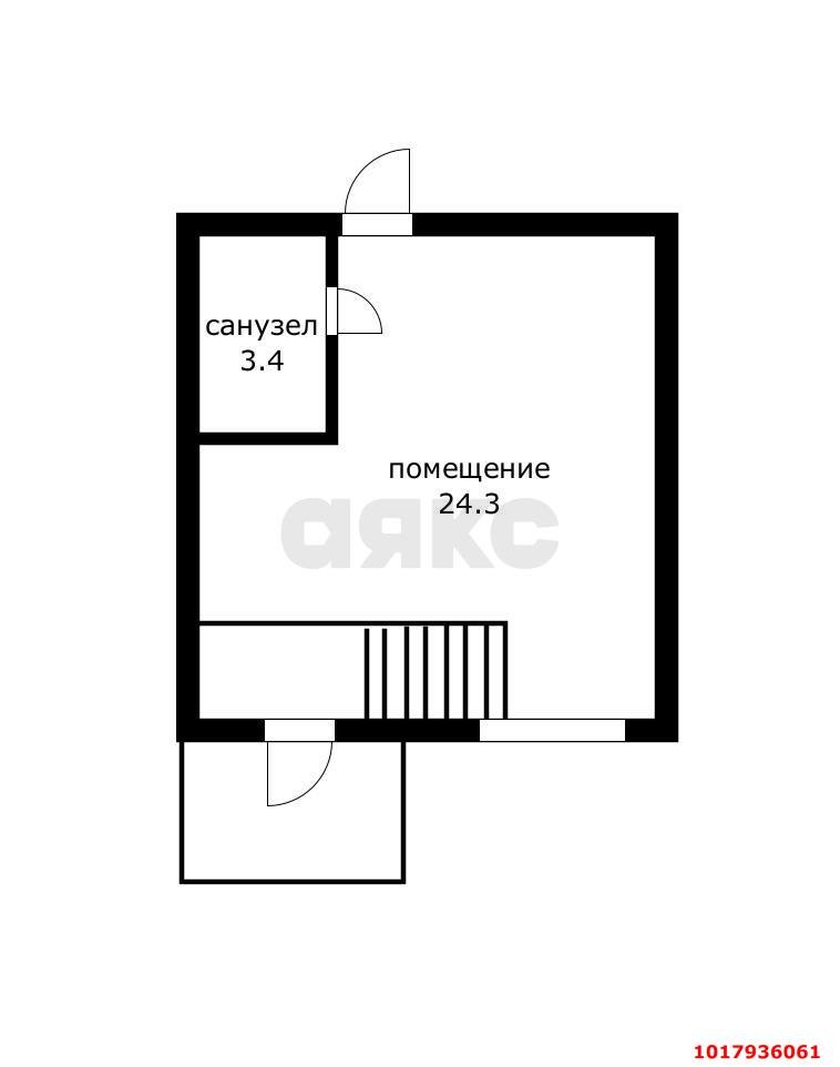 Фото №6: Торговое помещение <span class="whitespace-nowrap">33 м²</span>, <span class="whitespace-nowrap">8 эт.</span> - Краснодар, Прикубанский внутригородской округ, мкр. Музыкальный, ул. Московская, 158/1