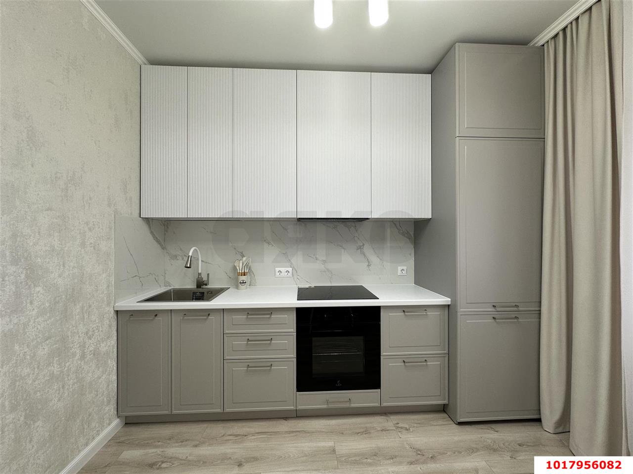 Фото №3: 1-комнатная квартира <span class="whitespace-nowrap">39 м²</span>, <span class="whitespace-nowrap">14/18 эт.</span> - Краснодар, Прикубанский внутригородской округ, Панорама, мкр. ЖК Керченский, ул. им. Героя Сарабеева В.И., 5к3