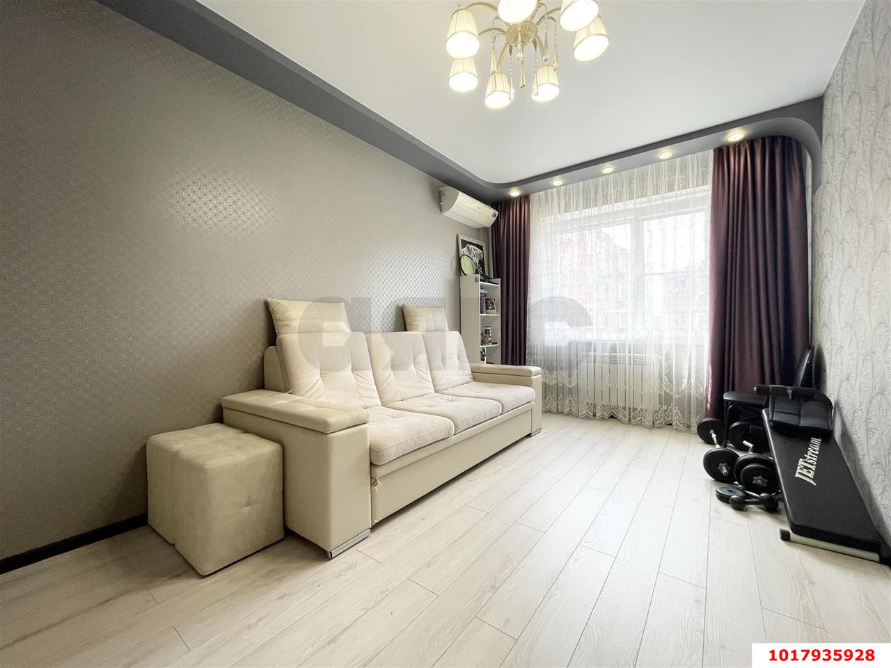 Фото №2: 2-комнатная квартира <span class="whitespace-nowrap">70 м²</span>, <span class="whitespace-nowrap">3/6 эт.</span> - Яблоновский, ул. Космическая, 88/2к7