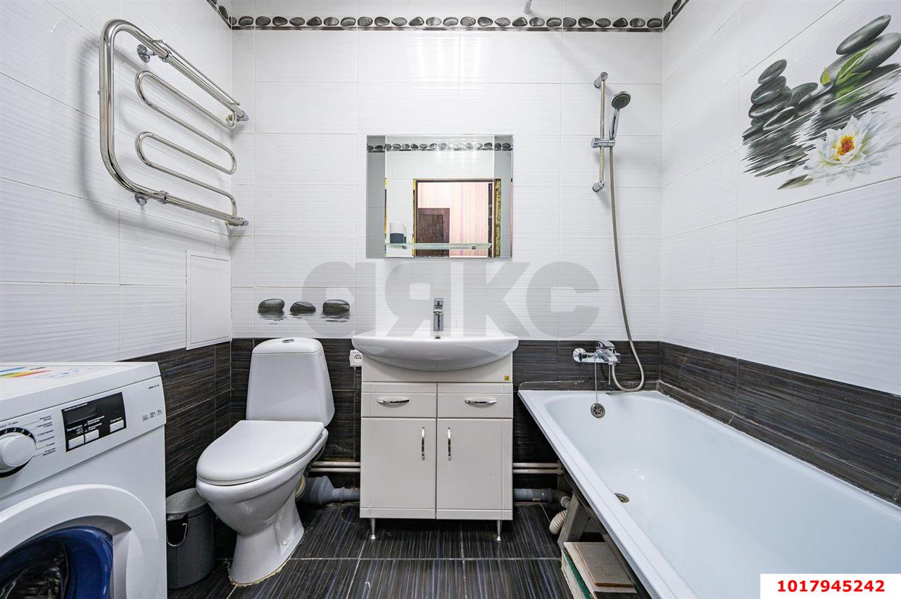 Фото №6: 1-комнатная квартира <span class="whitespace-nowrap">38 м²</span>, <span class="whitespace-nowrap">4/9 эт.</span> - Краснодар, Прикубанский внутригородской округ, ЖК На Красных Партизан, мкр. Славянский, ул. Заполярная, 35к5