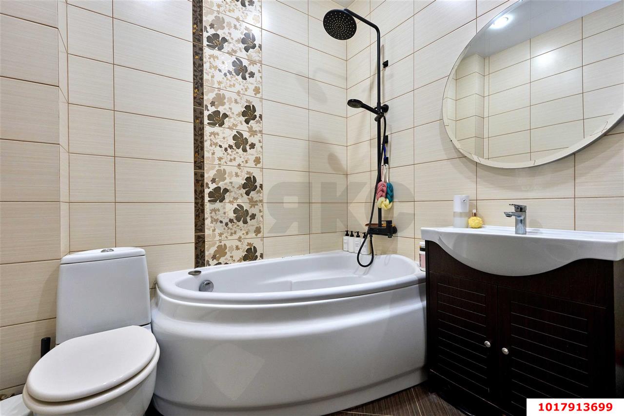 Фото №10: 1-комнатная квартира <span class="whitespace-nowrap">42 м²</span>, <span class="whitespace-nowrap">7/8 эт.</span> - Краснодар, Прикубанский внутригородской округ, мкр. Восточно-Кругликовский, ул. Черкасская, 111