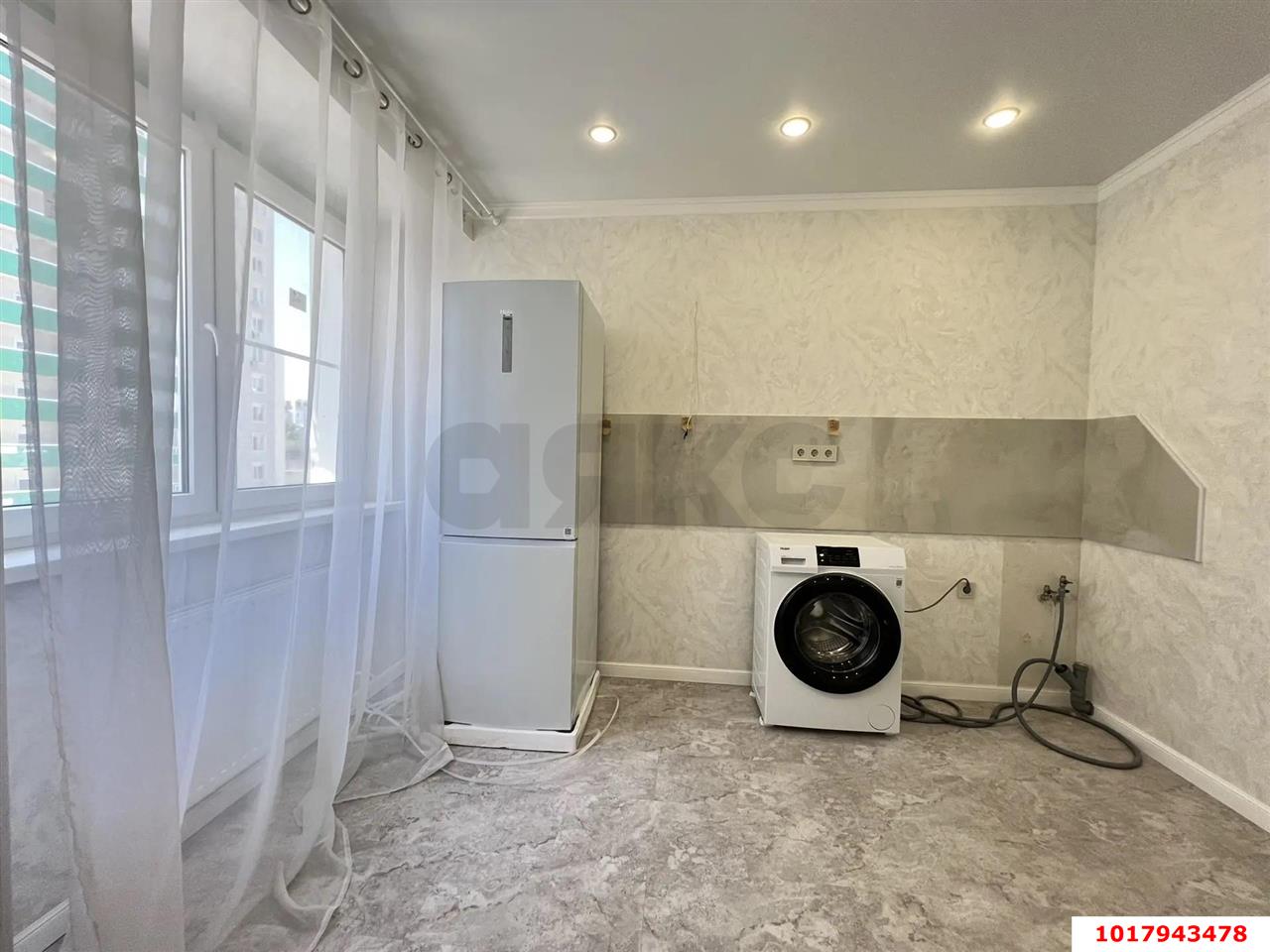 Фото №2: 1-комнатная квартира <span class="whitespace-nowrap">40 м²</span>, <span class="whitespace-nowrap">5/16 эт.</span> - Краснодар, Карасунский внутригородской округ, ЖК Грин Парк, мкр. Участок № 35, ул. имени Дмитрия Благоева, 29к1