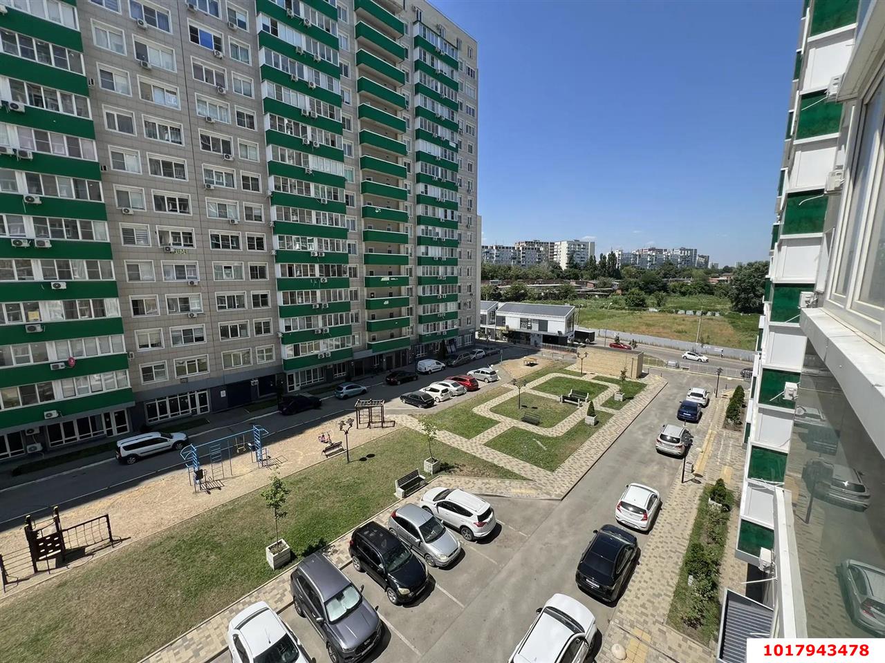Фото №19: 1-комнатная квартира <span class="whitespace-nowrap">40 м²</span>, <span class="whitespace-nowrap">5/16 эт.</span> - Краснодар, Карасунский внутригородской округ, ЖК Грин Парк, мкр. Участок № 35, ул. имени Дмитрия Благоева, 29к1