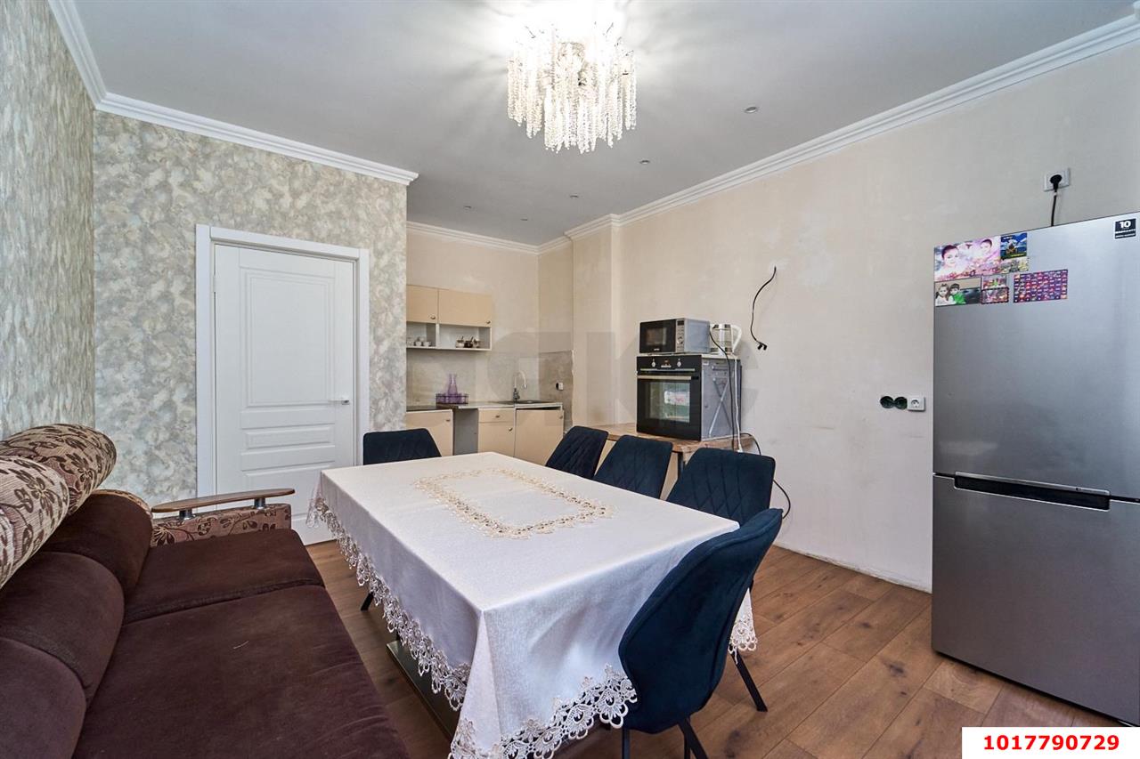 Фото №5: 3-комнатная квартира <span class="whitespace-nowrap">90 м²</span>, <span class="whitespace-nowrap">1/9 эт.</span> - Краснодар, Прикубанский внутригородской округ, мкр. жилой комплекс Лиговский, ул. Академика Фёдорова, 9
