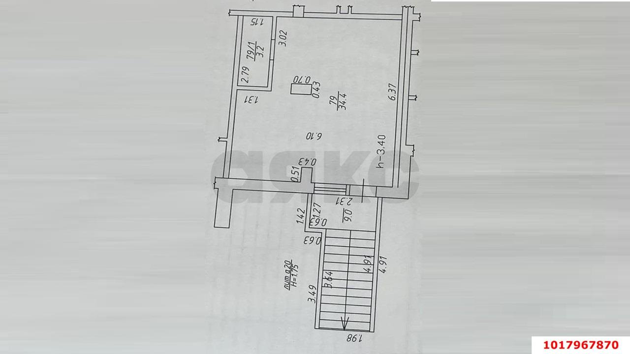 Фото №6: Торговое помещение <span class="whitespace-nowrap">37 м²</span>, <span class="whitespace-nowrap">16 эт.</span> - Краснодар, Западный внутригородской округ, мкр. Фестивальный, ул. Дальняя, 39/3