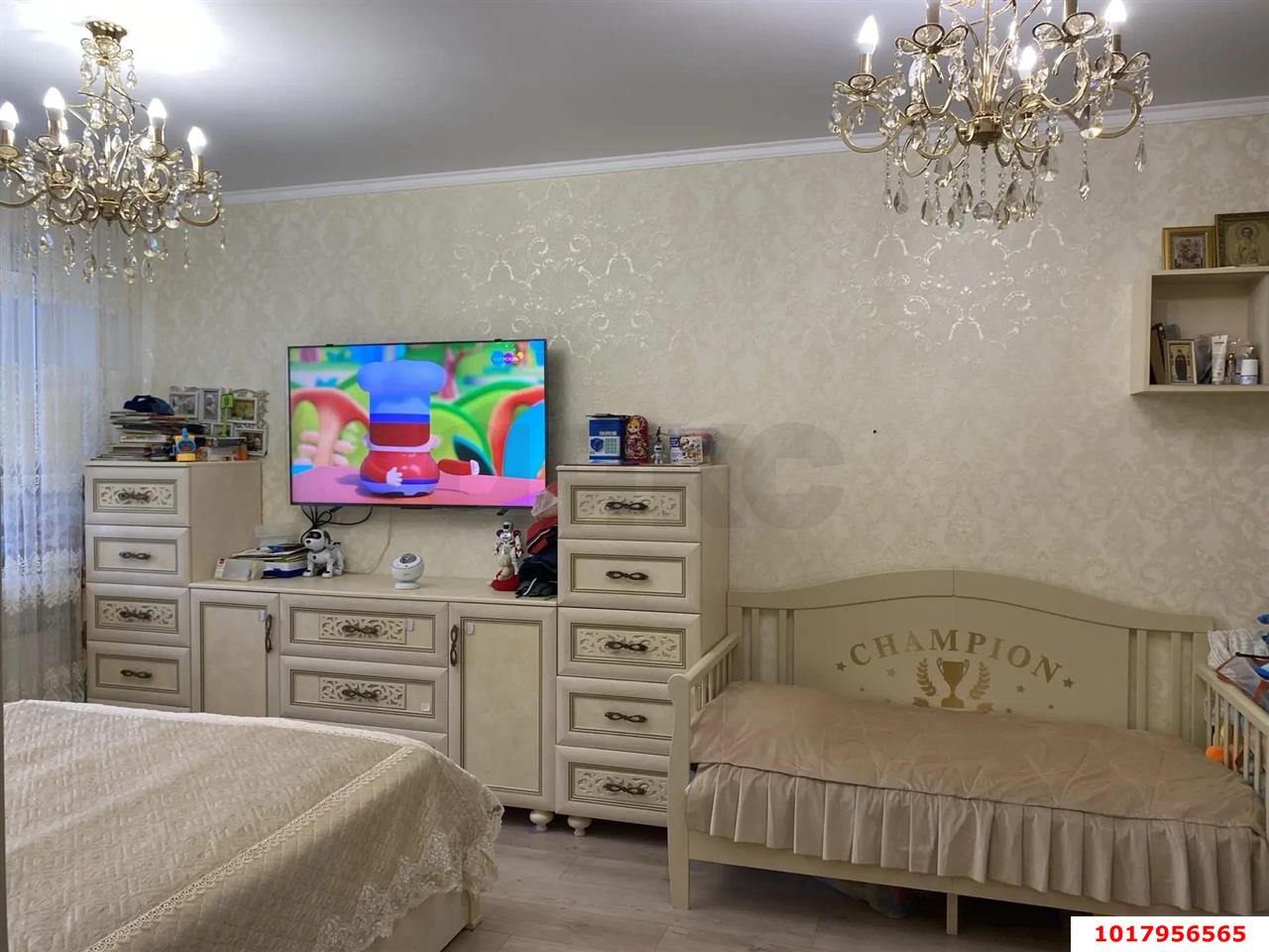 Фото №2: 1-комнатная квартира <span class="whitespace-nowrap">44 м²</span>, <span class="whitespace-nowrap">9/13 эт.</span> - Краснодар, Прикубанский внутригородской округ, Славянский, мкр. Светлоград, ул. Красных Партизан, 1/4к8