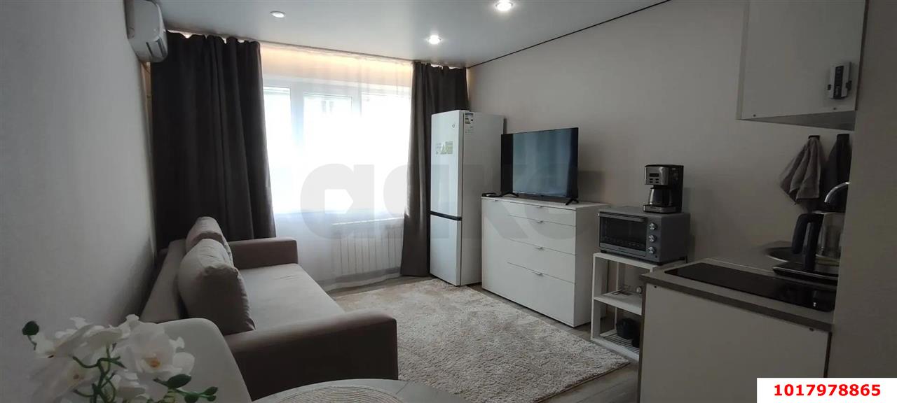 Фото №6: Студия <span class="whitespace-nowrap">18 м²</span>, <span class="whitespace-nowrap">3/5 эт.</span> - Краснодар, Западный внутригородской округ, мкр. Фестивальный, ул. имени Тургенева, 126