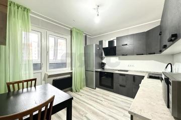 Фото №1: 1-комнатная квартира <span class="whitespace-nowrap">37 м²</span>, <span class="whitespace-nowrap">12/12 эт.</span> - Краснодар, мкр. жилой комплекс Дом у реки, ул. Кружевная, 5