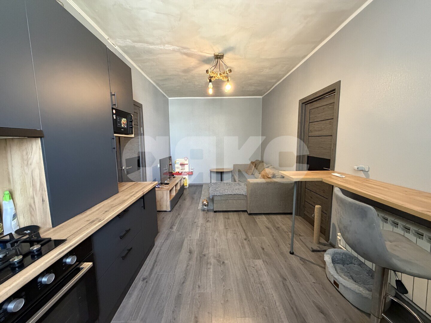 Фото №19: 1-комнатная квартира <span class="whitespace-nowrap">45 м²</span>, <span class="whitespace-nowrap">3/3 эт.</span> - Кореновск, ул. Сергиевская, 2
