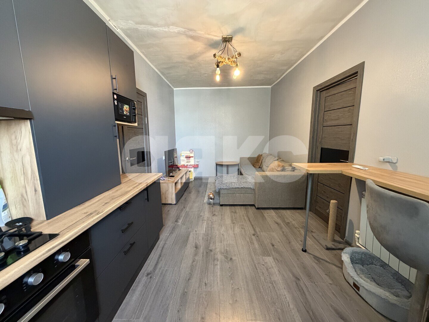Фото №20: 1-комнатная квартира <span class="whitespace-nowrap">45 м²</span>, <span class="whitespace-nowrap">3/3 эт.</span> - Кореновск, ул. Сергиевская, 2