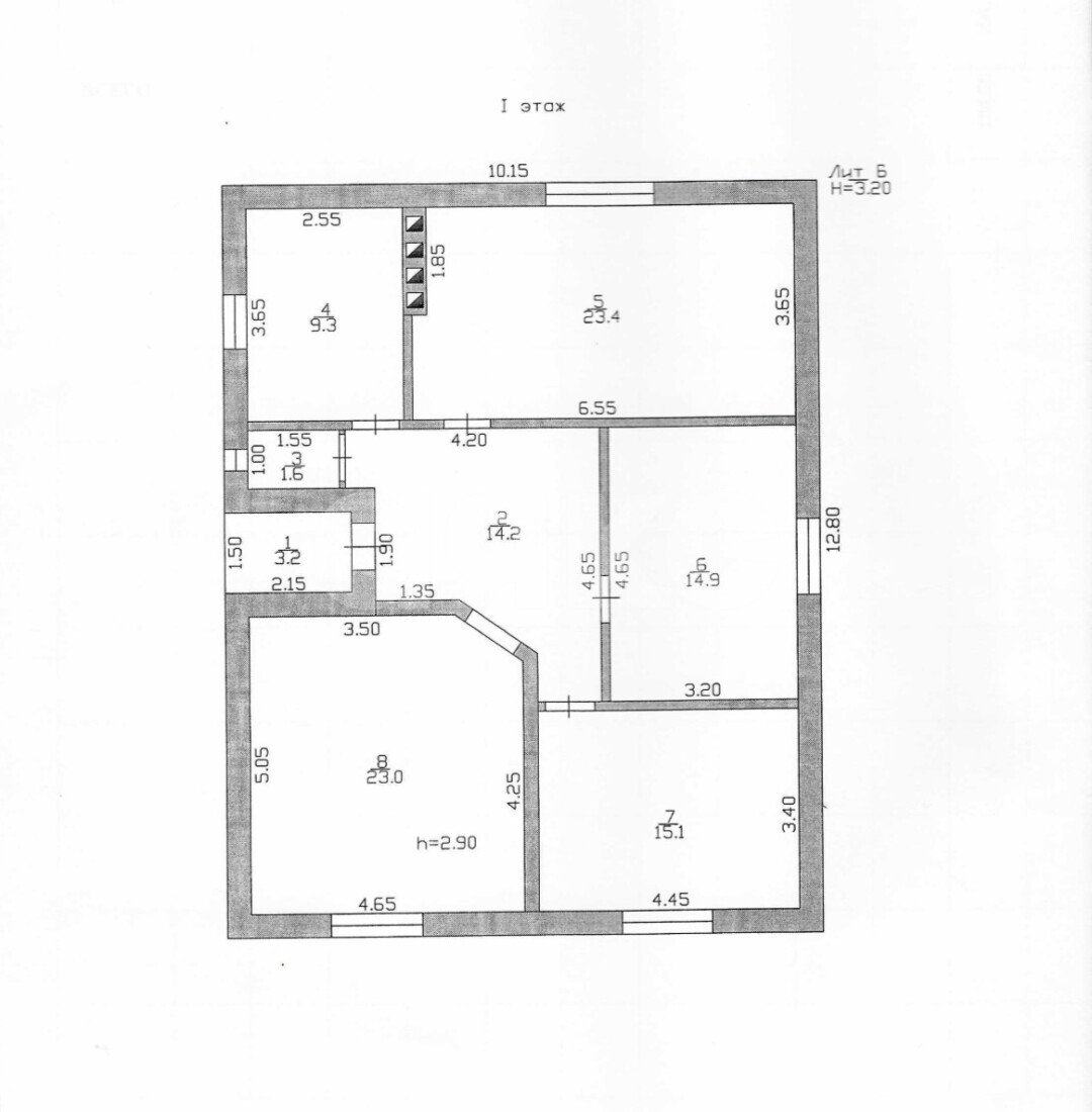 Фото №31: Дом <span class="whitespace-nowrap">104 м²</span> <span class="whitespace-nowrap">+ 6.5 сот.</span>, <span class="whitespace-nowrap">1 эт.</span> - Кореновск, мкр. 3-й квартал, пер. Светлый, 6