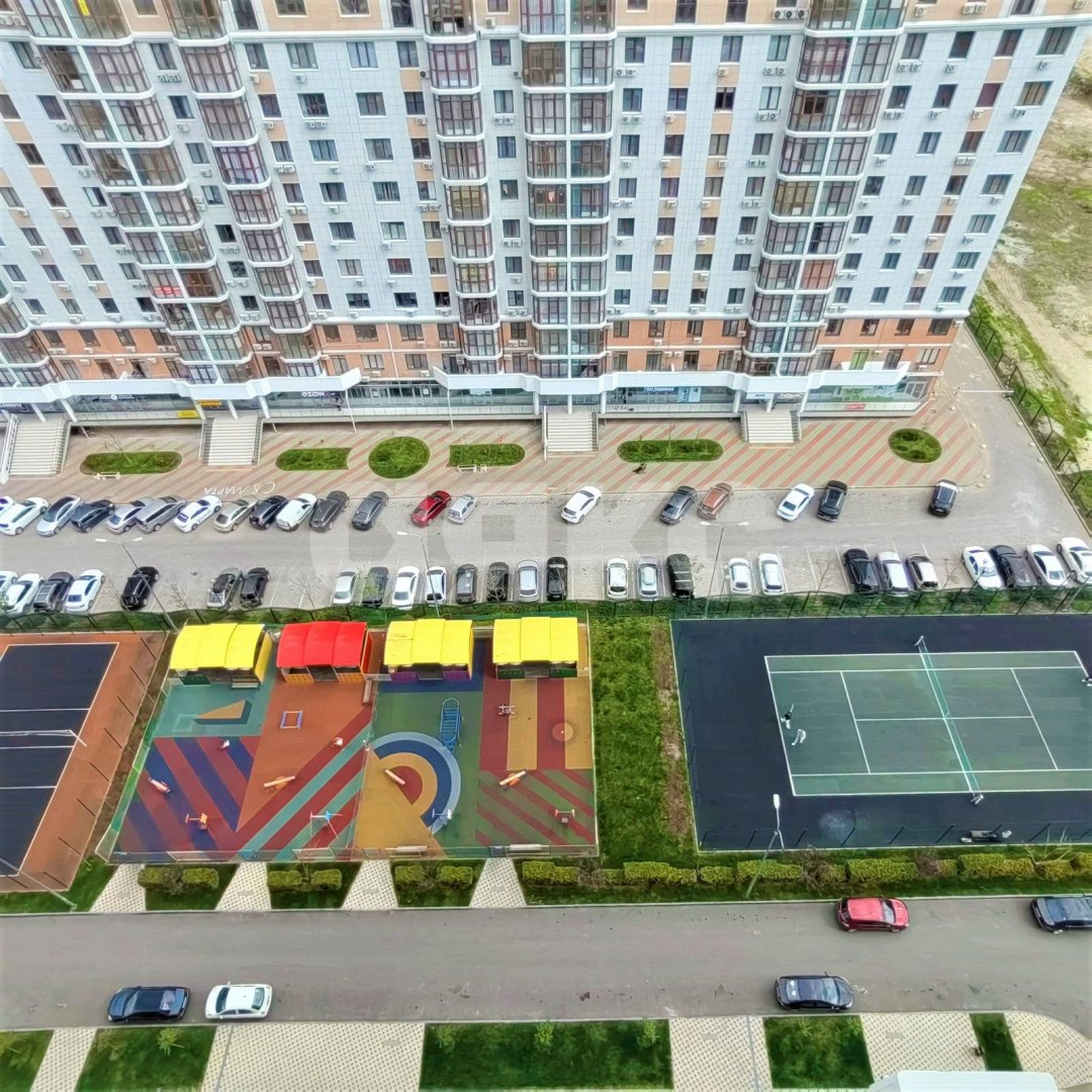Фото №20: 2-комнатная квартира <span class="whitespace-nowrap">62 м²</span>, <span class="whitespace-nowrap">17/20 эт.</span> - Анапа, Парковый, мкр. ЖК Раз-Два-Три, ул. Анапское шоссе, 24к9