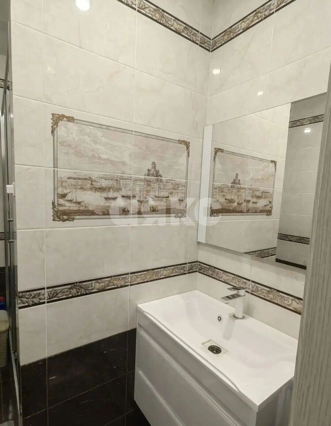 Фото №14: 2-комнатная квартира <span class="whitespace-nowrap">63 м²</span>, <span class="whitespace-nowrap">5/8 эт.</span> - Анапа, Парковый, мкр. ЖК Времена Года, ул. Мирная, 29к5