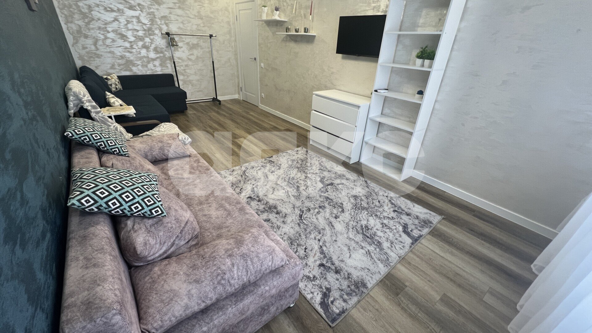 Фото №9: 2-комнатная квартира <span class="whitespace-nowrap">59 м²</span>, <span class="whitespace-nowrap">2/14 эт.</span> - Анапа, 3А, мкр. ЖК Приоритет, ул. Омелькова, 93