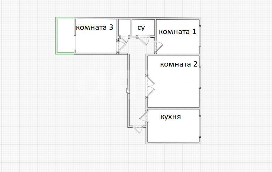 Фото №36: 3-комнатная квартира <span class="whitespace-nowrap">67 м²</span>, <span class="whitespace-nowrap">6/9 эт.</span> - Геленджик, мкр. Парус, 20