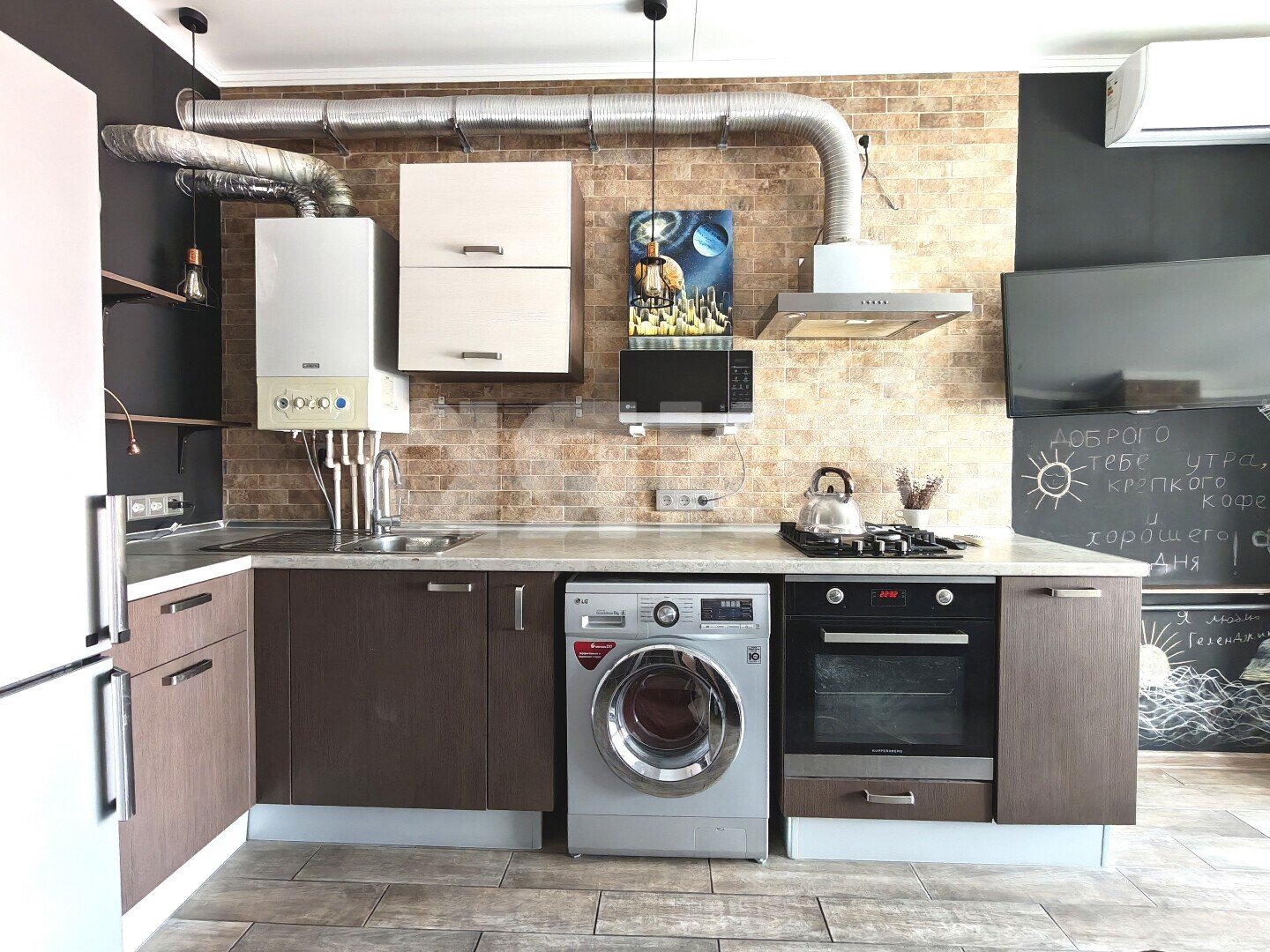 Фото №26: 1-комнатная квартира <span class="whitespace-nowrap">47 м²</span>, <span class="whitespace-nowrap">8/8 эт.</span> - Геленджик, Толстый Мыс, мкр. ЖК Черноморский, ул. Крымская, 19к4