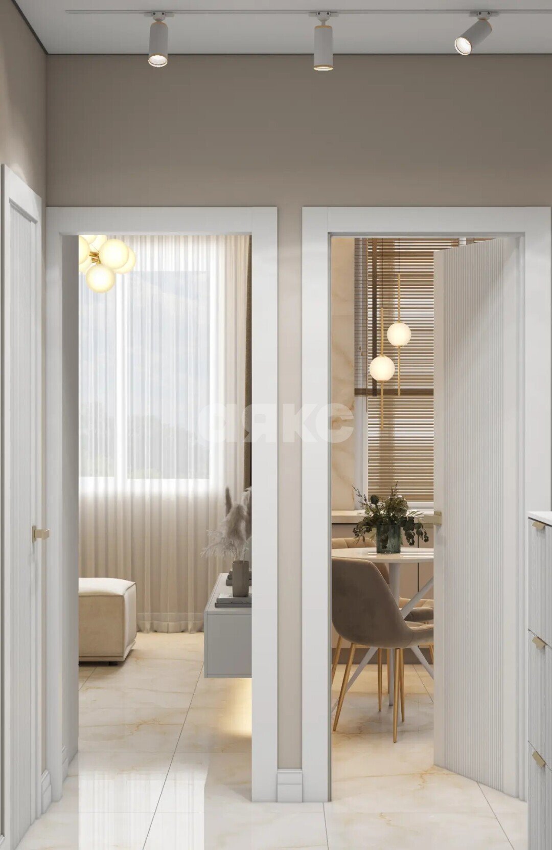 Фото №6: 1-комнатная квартира <span class="whitespace-nowrap">31 м²</span>, <span class="whitespace-nowrap">3/4 эт.</span> - Геленджик, квартал Южный, мкр. ЖК Столичный Квартал, ул. Дивноморская, 37к10