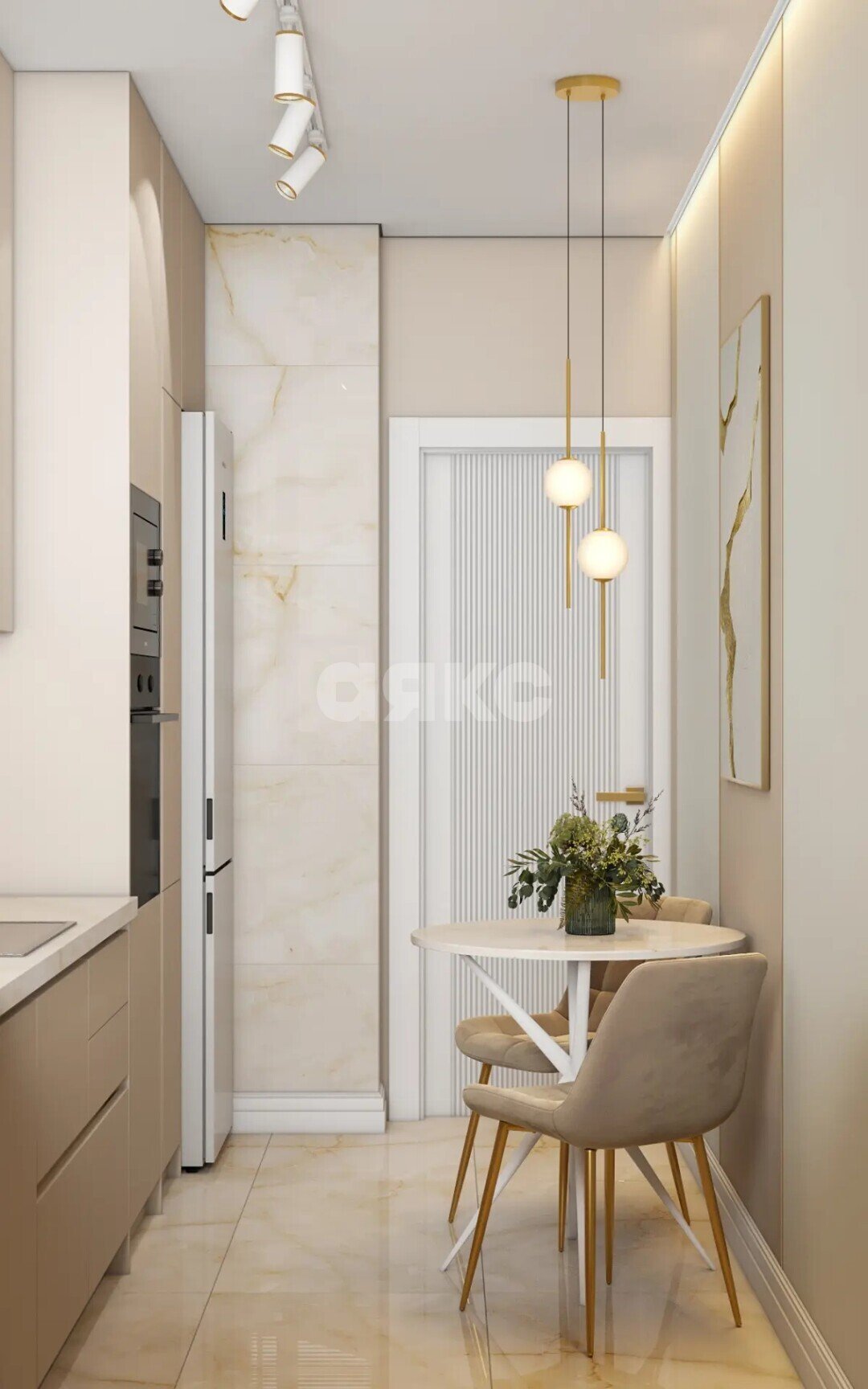 Фото №7: 1-комнатная квартира <span class="whitespace-nowrap">31 м²</span>, <span class="whitespace-nowrap">3/4 эт.</span> - Геленджик, квартал Южный, мкр. ЖК Столичный Квартал, ул. Дивноморская, 37к10