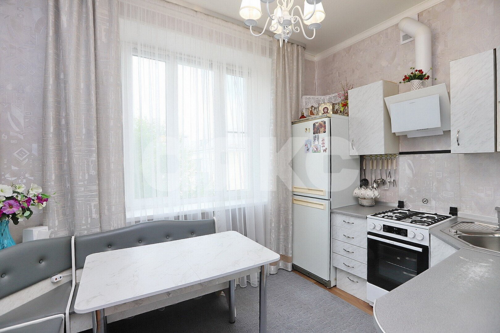 Фото №5: 2-комнатная квартира <span class="whitespace-nowrap">55 м²</span>, <span class="whitespace-nowrap">4/4 эт.</span> - Липецк, Левобережный округ, мкр. Новолипецк, ул. имени Н.К. Крупской, 5