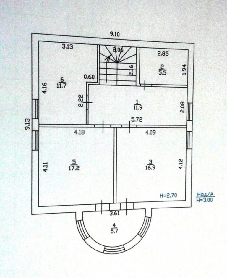 Фото №17: Дом <span class="whitespace-nowrap">150 м²</span> <span class="whitespace-nowrap">+ 4.5 сот.</span>, <span class="whitespace-nowrap">2 эт.</span> - Горячий Ключ, мкр. Администрация, пер. Чехова