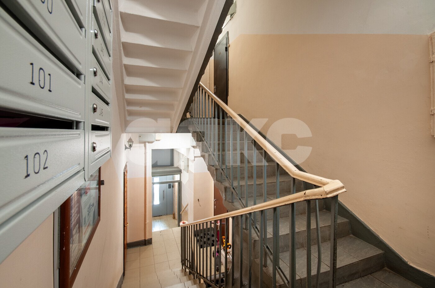 Фото №34: 3-комнатная квартира <span class="whitespace-nowrap">56 м²</span>, <span class="whitespace-nowrap">4/6 эт.</span> - Москва, ул. Новослободская, 73к3