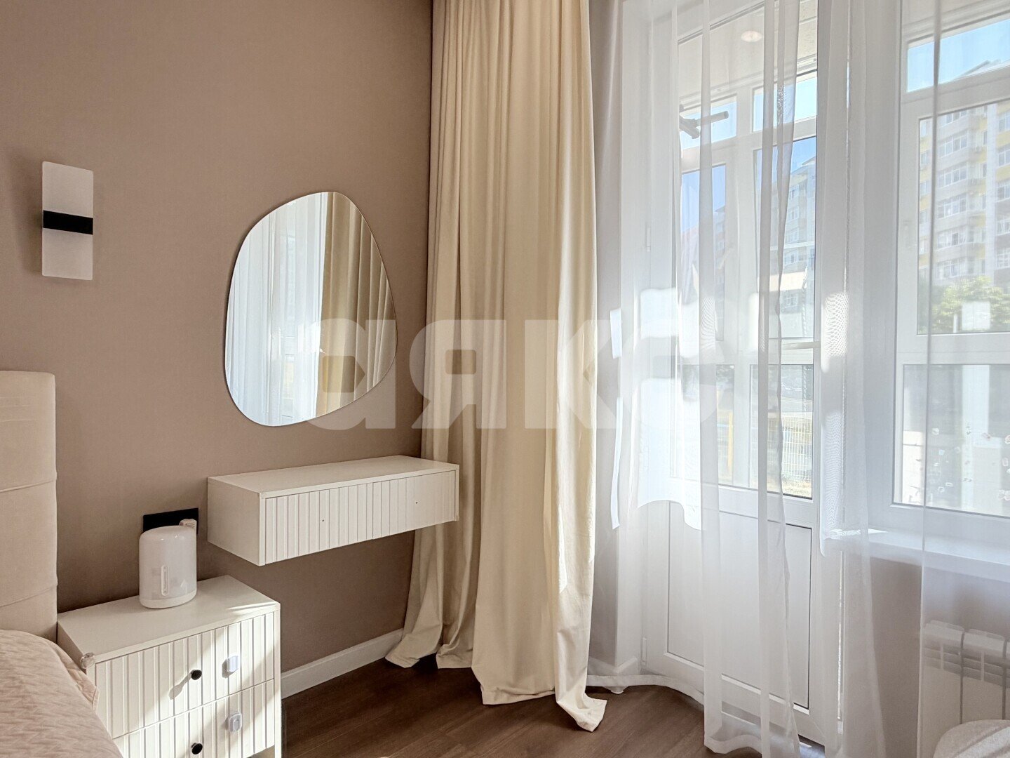 Фото №11: 2-комнатная квартира <span class="whitespace-nowrap">74 м²</span>, <span class="whitespace-nowrap">1/8 эт.</span> - Анапа, Парковый, мкр. ЖК Времена Года, ул. Мирная, 29к5