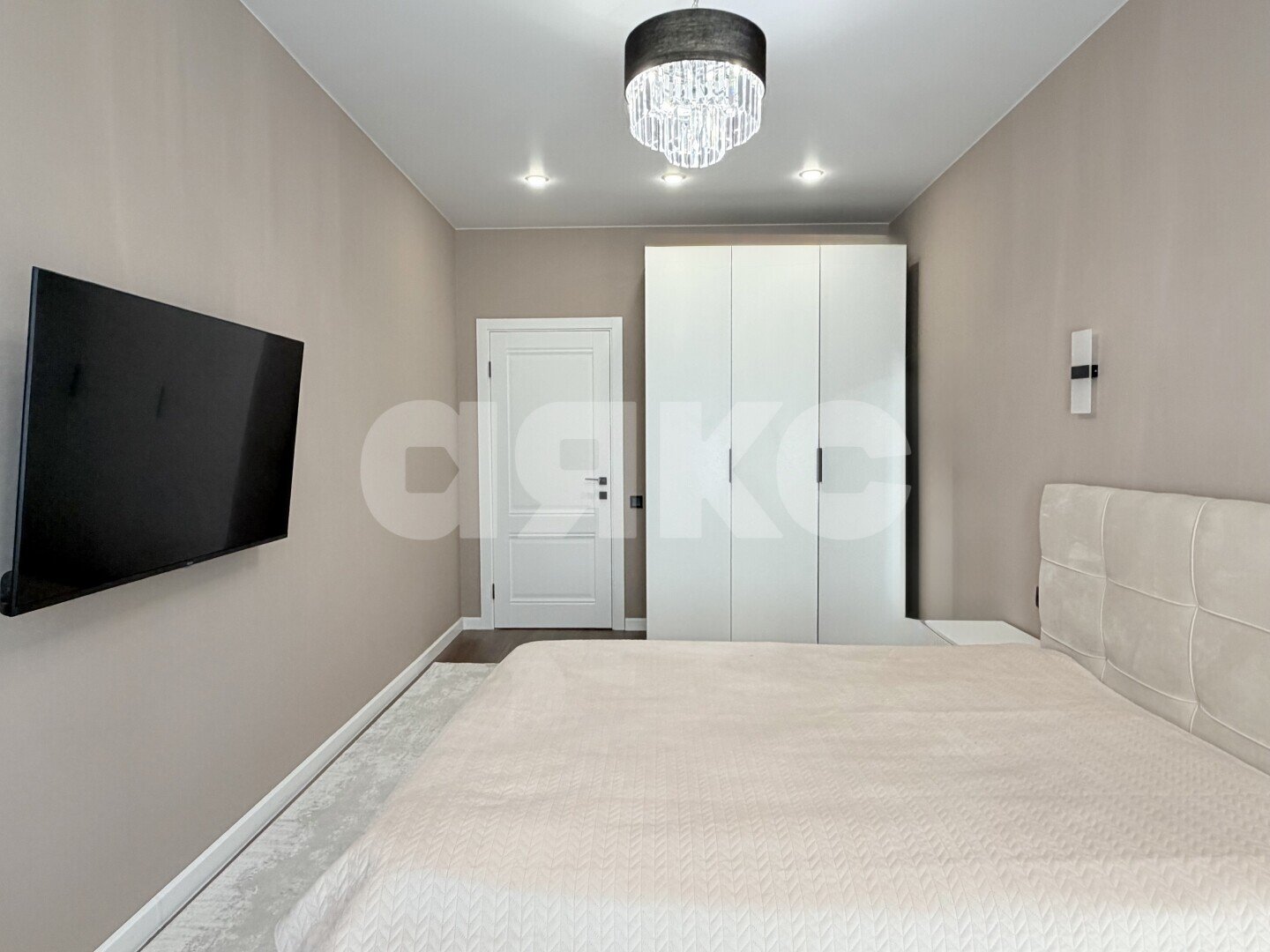 Фото №9: 2-комнатная квартира <span class="whitespace-nowrap">74 м²</span>, <span class="whitespace-nowrap">1/8 эт.</span> - Анапа, Парковый, мкр. ЖК Времена Года, ул. Мирная, 29к5