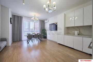 Фото №1: 3-комнатная квартира <span class="whitespace-nowrap">88 м²</span>, <span class="whitespace-nowrap">6/18 эт.</span> - Краснодар, мкр. ЖК Екатеринодар, пр-кт Константина Образцова, 6/3