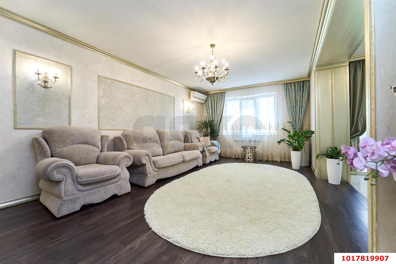 Фото №3: 3-комнатная квартира <span class="whitespace-nowrap">110 м²</span>, <span class="whitespace-nowrap">8/17 эт.</span> - Краснодар, Западный внутригородской округ, мкр. Центральный, ул. Кубанская набережная, 31/1