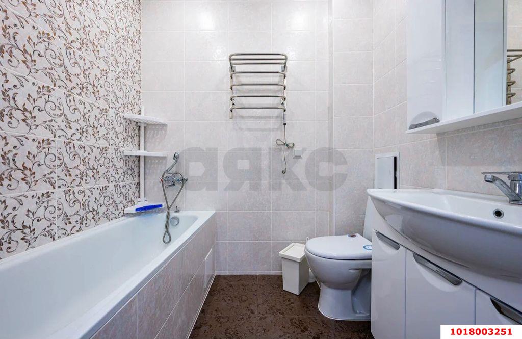 Фото №6: 1-комнатная квартира <span class="whitespace-nowrap">45 м²</span>, <span class="whitespace-nowrap">13/18 эт.</span> - Краснодар, Карасунский внутригородской округ, Хлопчато-бумажный Комбинат, мкр. жилой комплекс Элегант, ул. Старокубанская, 137к2