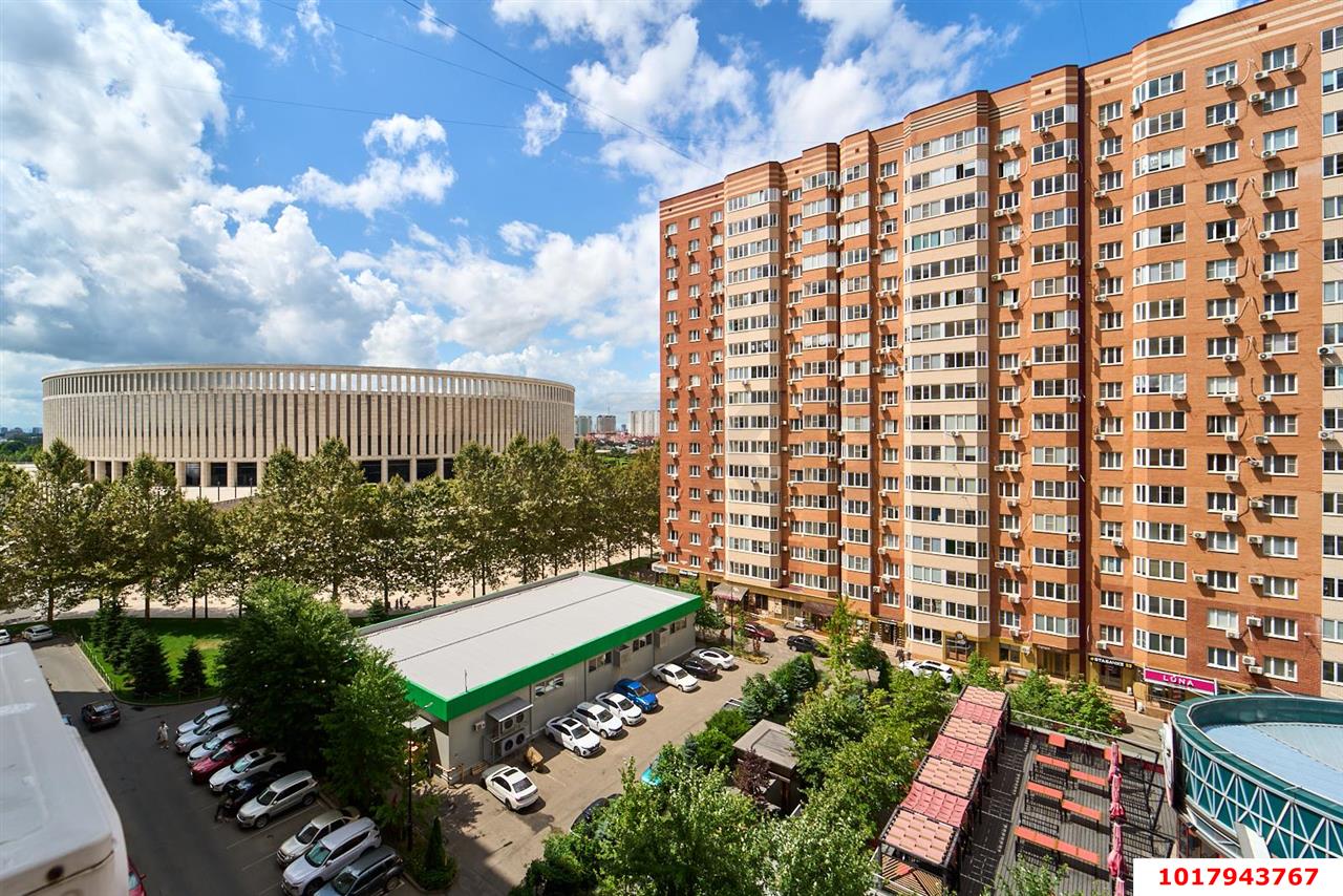 Фото №16: 1-комнатная квартира <span class="whitespace-nowrap">42 м²</span>, <span class="whitespace-nowrap">8/16 эт.</span> - Краснодар, Прикубанский внутригородской округ, Панорама, мкр. ЖК Севастопольский, ул. имени Жлобы, 139