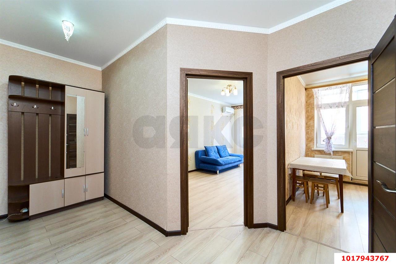 Фото №12: 1-комнатная квартира <span class="whitespace-nowrap">42 м²</span>, <span class="whitespace-nowrap">8/16 эт.</span> - Краснодар, Прикубанский внутригородской округ, Панорама, мкр. ЖК Севастопольский, ул. имени Жлобы, 139