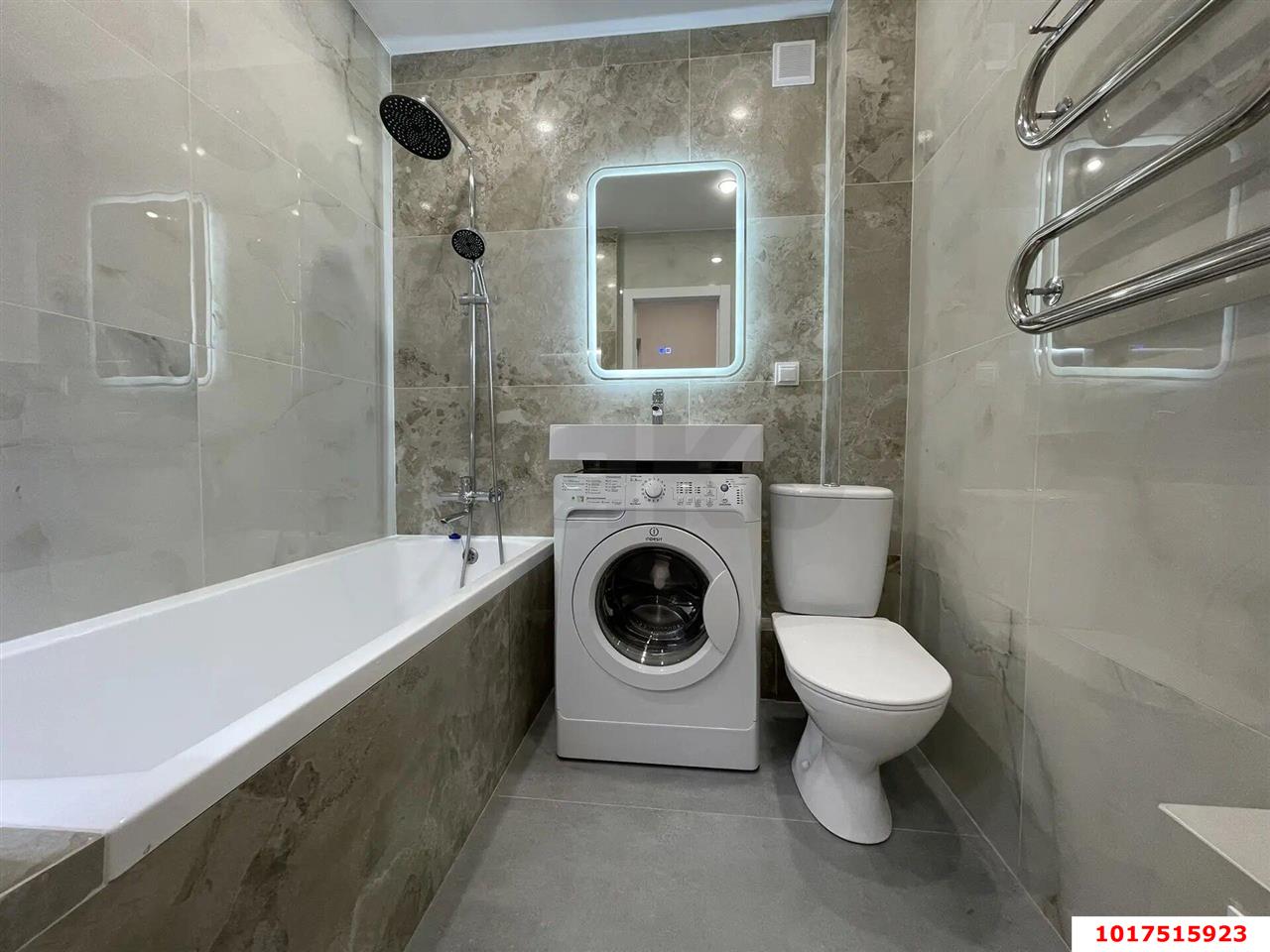 Фото №5: 1-комнатная квартира <span class="whitespace-nowrap">40 м²</span>, <span class="whitespace-nowrap">9/10 эт.</span> - Краснодар, Прикубанский внутригородской округ, Круглик, мкр. Школьный, ул. Школьная, 13/2