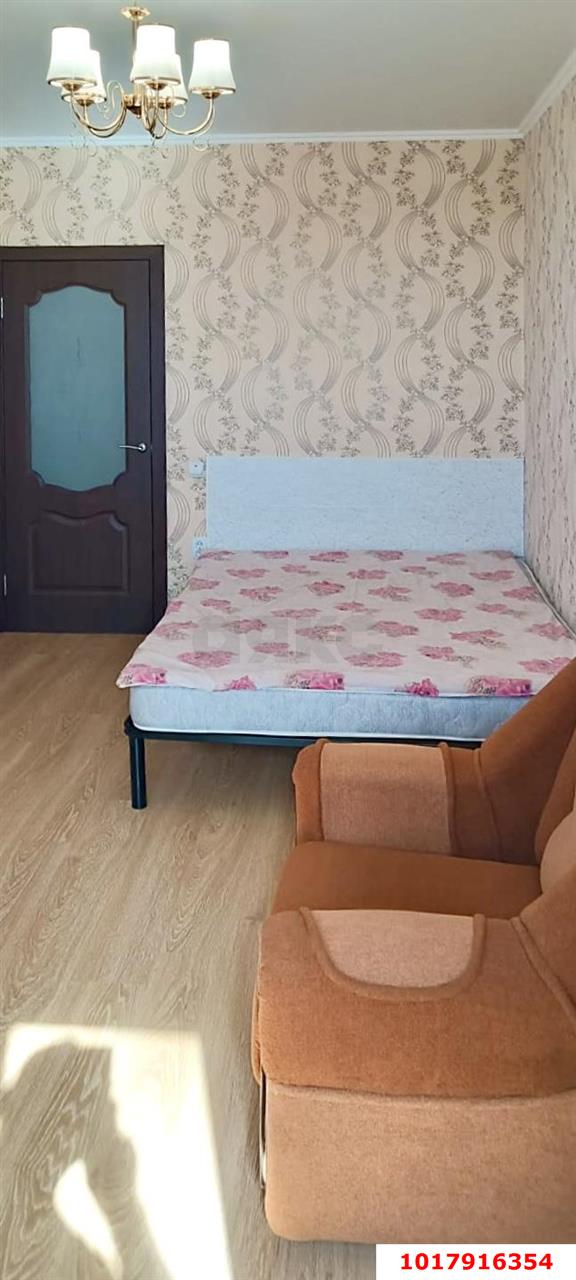 Фото №5: 1-комнатная квартира <span class="whitespace-nowrap">43 м²</span>, <span class="whitespace-nowrap">7/12 эт.</span> - Краснодар, Прикубанский внутригородской округ, Калинино, Завод Радиоизмерительных Приборов, мкр. ЖК Акварели-2, ул. Тепличная, 62/1к6