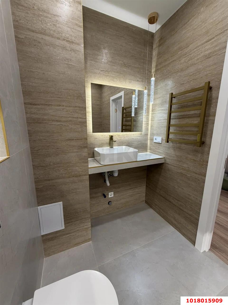 Фото №6: 1-комнатная квартира <span class="whitespace-nowrap">40 м²</span>, <span class="whitespace-nowrap">2/16 эт.</span> - Краснодар, Прикубанский внутригородской округ, мкр. ЖК Хорошая Погода, ул. Кирилла Россинского, 3/1к1