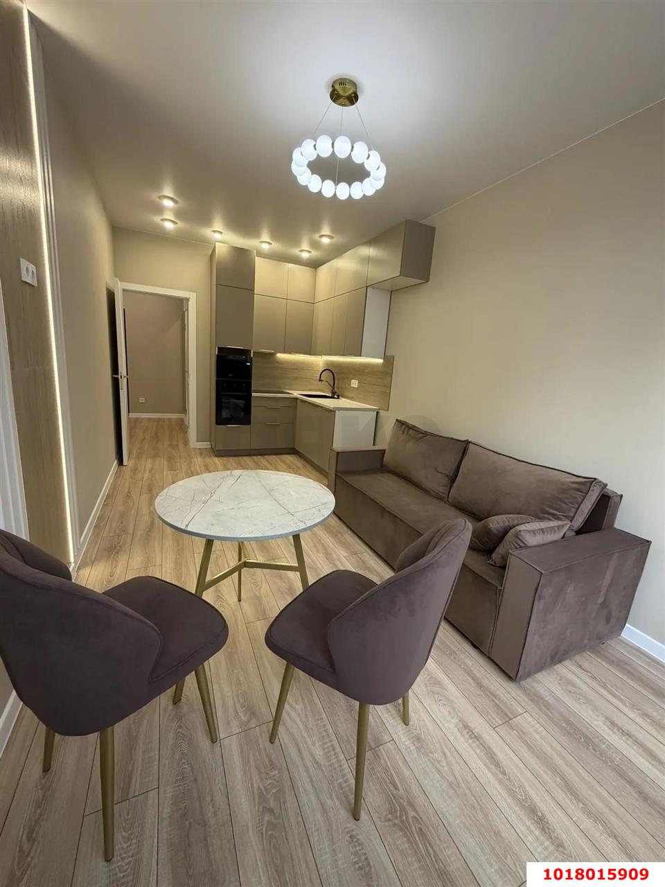 Фото №5: 1-комнатная квартира <span class="whitespace-nowrap">40 м²</span>, <span class="whitespace-nowrap">2/16 эт.</span> - Краснодар, Прикубанский внутригородской округ, мкр. ЖК Хорошая Погода, ул. Кирилла Россинского, 3/1к1