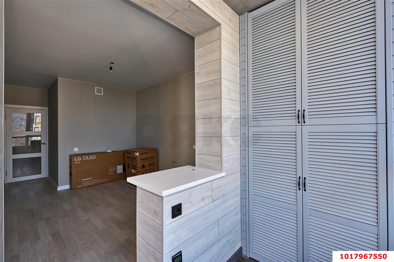 Фото №4: 1-комнатная квартира <span class="whitespace-nowrap">46 м²</span>, <span class="whitespace-nowrap">15/24 эт.</span> - Краснодар, Карасунский внутригородской округ, Хлопчато-бумажный Комбинат, мкр. жилой комплекс Элегант, ул. Сормовская, 1/6