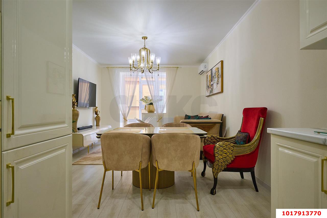 Фото №7: 1-комнатная квартира <span class="whitespace-nowrap">60 м²</span>, <span class="whitespace-nowrap">14/25 эт.</span> - Краснодар, Карасунский внутригородской округ, Хлопчато-бумажный Комбинат, мкр. жилой комплекс Элегант, ул. Старокубанская, 137/1к1